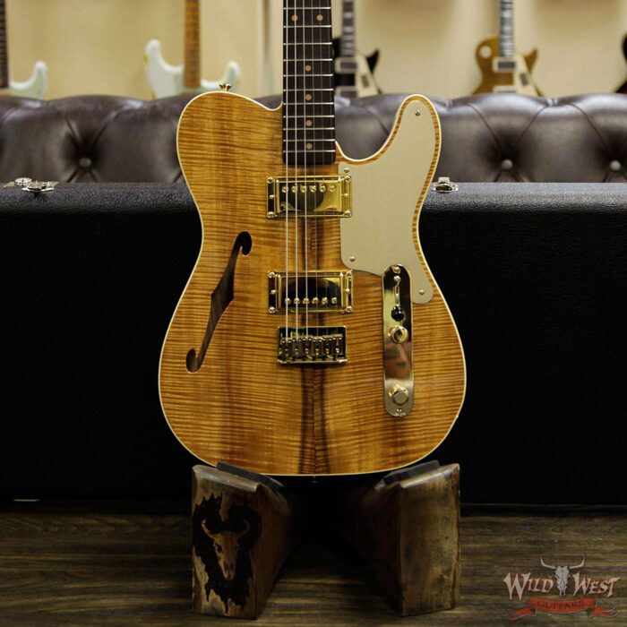Fender Custom Shop Dennis Galuszka Masterbuilt Artisan Thinline Telecaster HH AAAA Flame Koa Top - Image 11