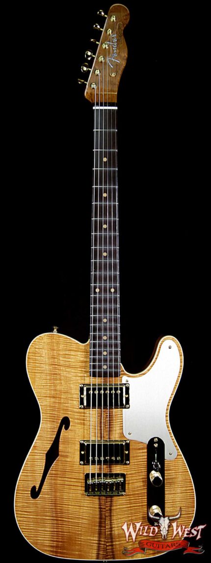 Fender Custom Shop Dennis Galuszka Masterbuilt Artisan Thinline Telecaster HH AAAA Flame Koa Top