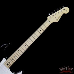 Fender USA American Vintage `56 1956 Stratocaster Maple Neck & Fretboard Black V1738678 - Image 5