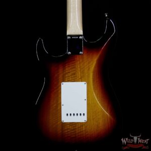 Fender Custom Shop Greg Fessler Masterbuilt Flamed Sassafras 1960 Stratocaster NOS w/ Josefina Pickups 3 Tone Sunburst - Image 7