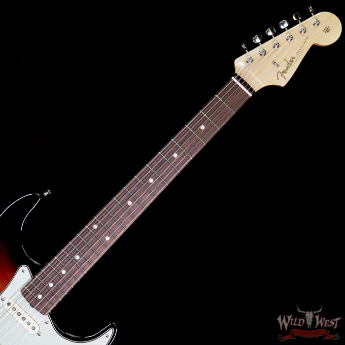 Fender Custom Shop Greg Fessler Masterbuilt Flamed Sassafras 1960 Stratocaster NOS w/ Josefina Pickups 3 Tone Sunburst - Image 9