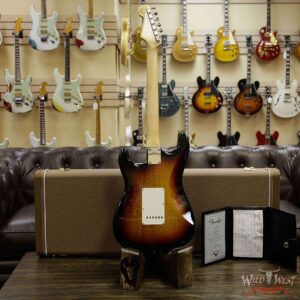 Fender Custom Shop Greg Fessler Masterbuilt Flamed Sassafras 1960 Stratocaster NOS w/ Josefina Pickups 3 Tone Sunburst - Image 16