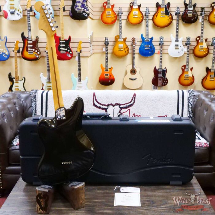 Fender 60th Anniversary Ultra Luxe Jaguar Ebony Fingerboard Texas Tea - Image 9