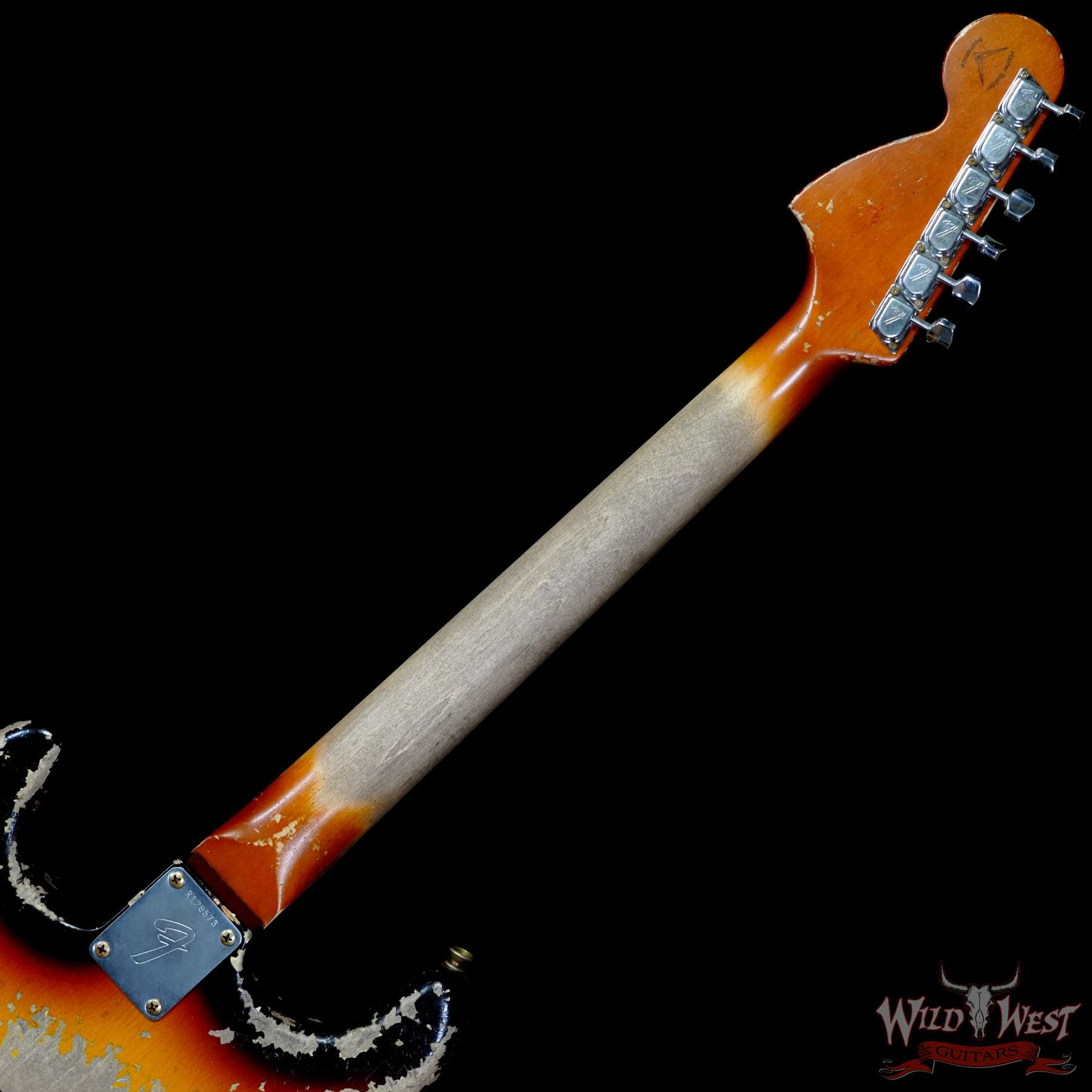 fender-68st-r128573-c3__wwg.jpg Fender Custom Shop 1968 Stratocaster Heavy Relic Faded 3 Tone Sunburst by Nick Saccone Master Builder Apprentice 7.45 LBS Josefina Pickups - Image 5