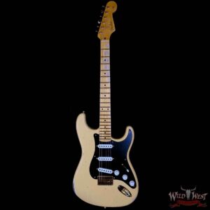 Fender Custom Shop Limited Edition 70th Anniversary 1954 Stratocaster Hardtail Relic Nocaster Blonde with Black Pickguard & Gold Hardware 6.50 LBS - Image 3