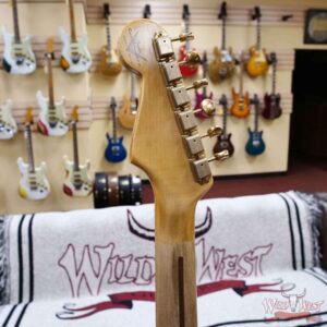 Fender Custom Shop Limited Edition 70th Anniversary 1954 Stratocaster Hardtail Relic Nocaster Blonde with Black Pickguard & Gold Hardware 6.50 LBS - Image 8