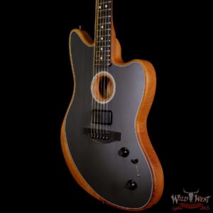 Fender American Acoustasonic Jazzmaster Ebony Fingerboard Tungsten - Image 2