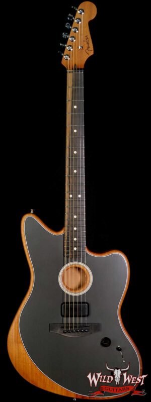 Fender American Acoustasonic Jazzmaster Ebony Fingerboard Tungsten