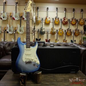 2016 Fender USA American Elite Stratocaster SSS Rosewood Fingerboard Sky Burst Metallic - Image 6