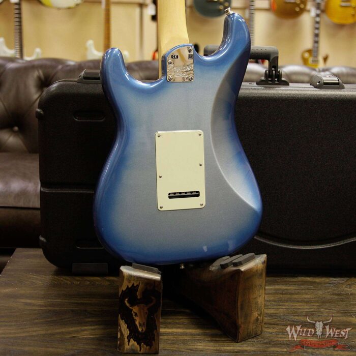 2016 Fender USA American Elite Stratocaster SSS Rosewood Fingerboard Sky Burst Metallic - Image 11