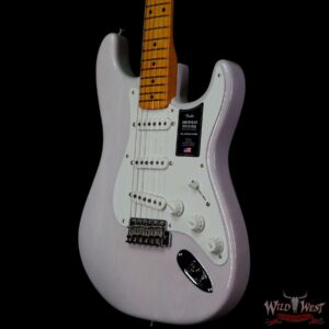 Fender American Original ‘50s Stratocaster Maple Fingerboard White Blonde - Image 2