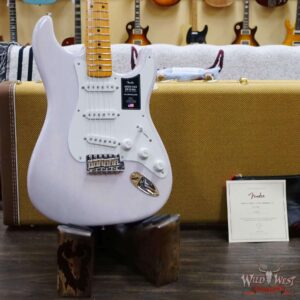 Fender American Original ‘50s Stratocaster Maple Fingerboard White Blonde - Image 8