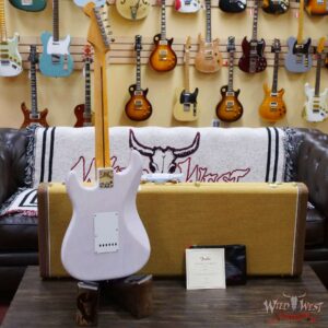 Fender American Original ‘50s Stratocaster Maple Fingerboard White Blonde - Image 9