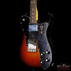 Fender American Original 70s Telecaster Custom Rosewood Fingerboard 3-Color Sunburst - Image 2