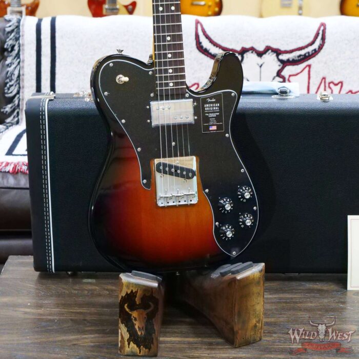 Fender American Original 70s Telecaster Custom Rosewood Fingerboard 3-Color Sunburst - Image 7