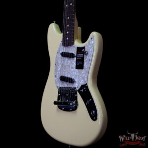 Fender American Performer Mustang Rosewood Fingerboard Vintage White - Image 2