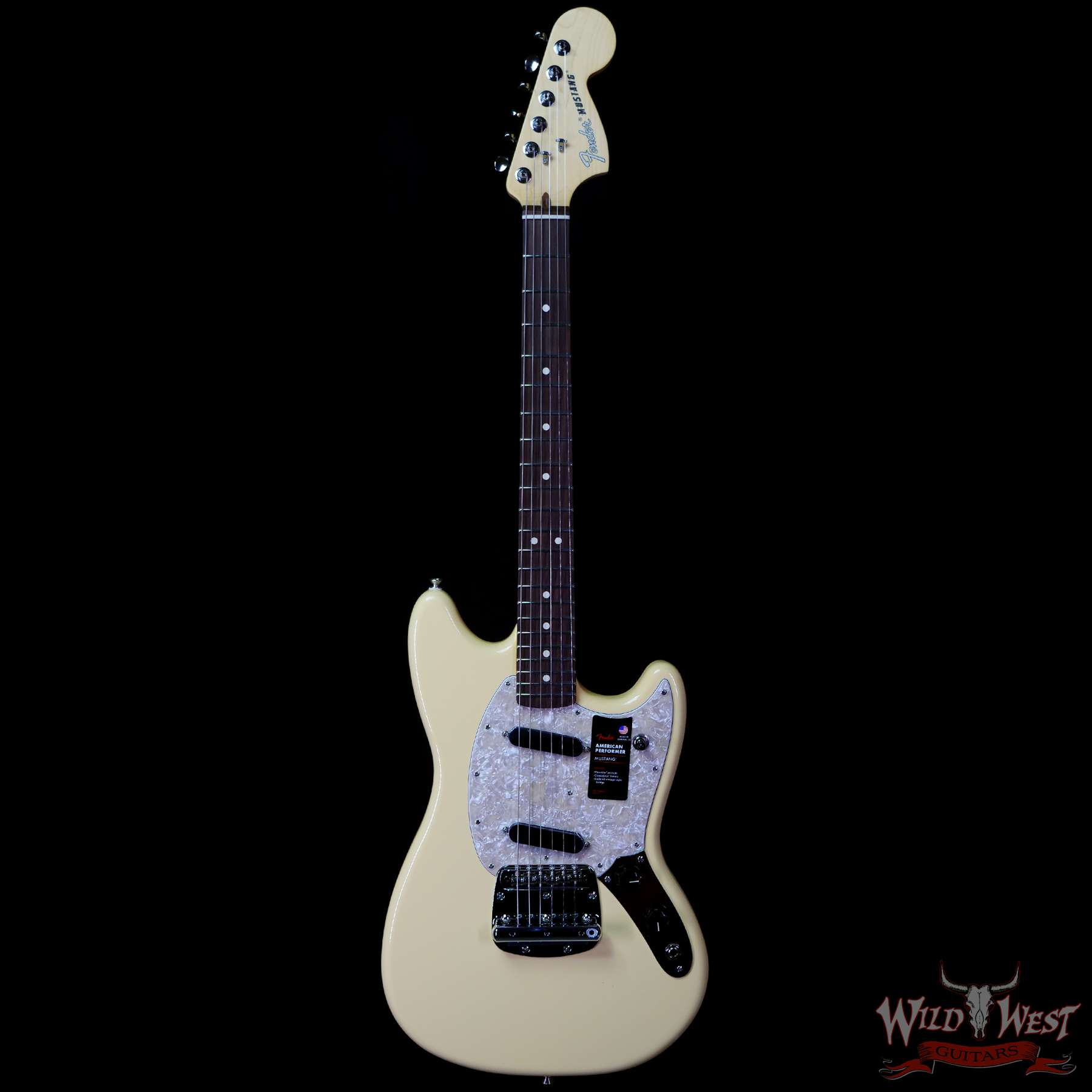 fender-amperf-mustang-us210086806-c1__wwg.jpg Fender American Performer Mustang Rosewood Fingerboard Vintage White - Image 3