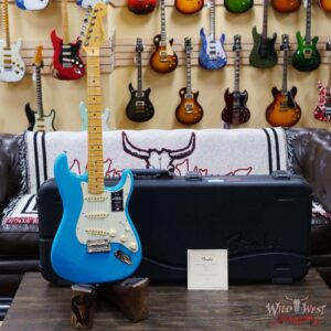 Fender American Professional II Stratocaster Maple Fingerboard Miami Blue (Blemished) - Image 7