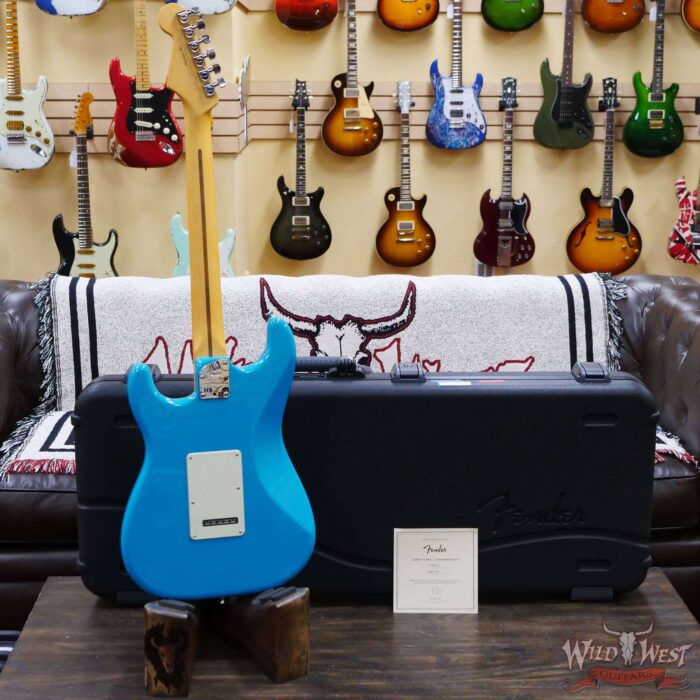 Fender American Professional II Stratocaster Maple Fingerboard Miami Blue (Blemished) - Image 10