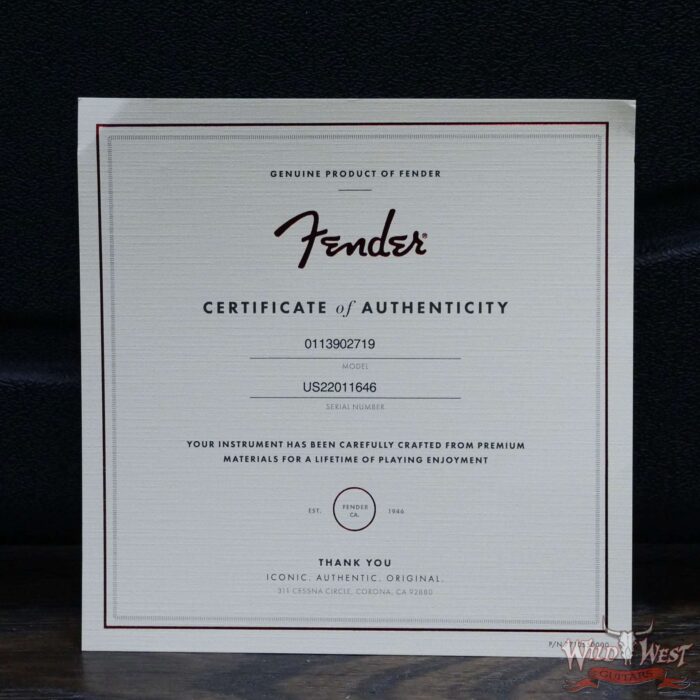 Fender American Professional II Stratocaster Maple Fingerboard Miami Blue (Blemished) - Image 13