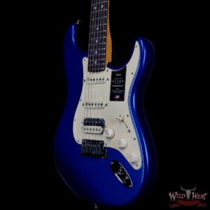 Fender American Ultra Stratocaster HSS Rosewood Fingerboard Cobra Blue - Image 2