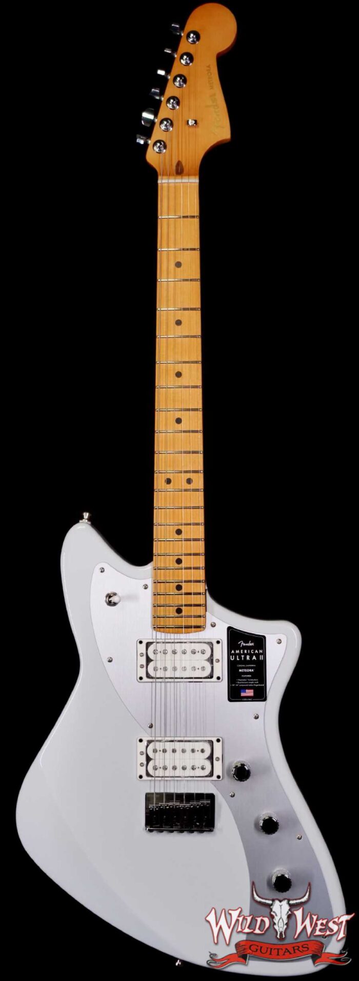 Fender American Ultra II Meteora Maple Fingerboard Avalanche 7.05 LBS - Image 1