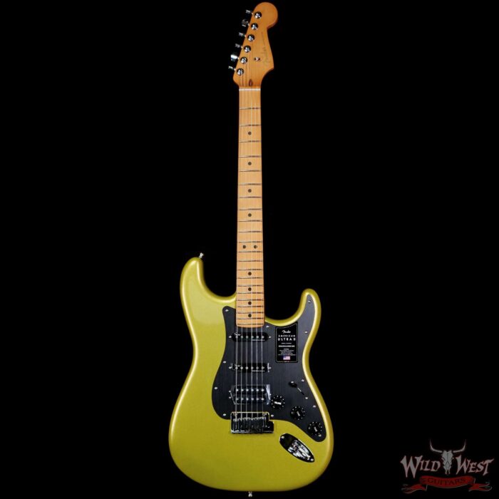 Fender American Ultra II Stratocaster HSS Maple Fingerboard Solar Flare 8.00 LBS - Image 3