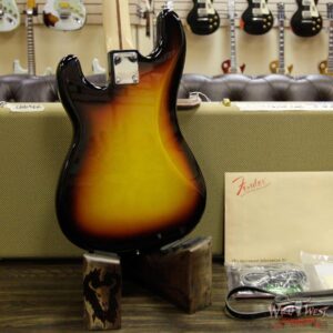 Fender USA American Vintage `58 Precision Bass P Bass Maple Fretboard 3 Tone Sunburst - Image 12