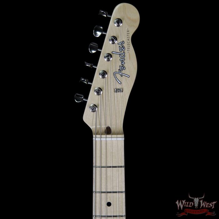Fender USA American Vintage ‘58 Telecaster Maple Neck & Fretboard Aged White Blonde - Image 5