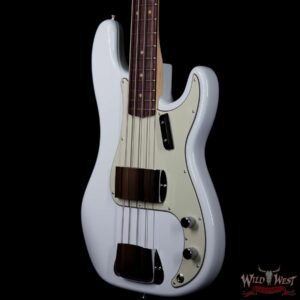 Fender USA American Vintage `63 Precision Bass P Bass Rosewood Fretboard Sonic Blue - Image 2