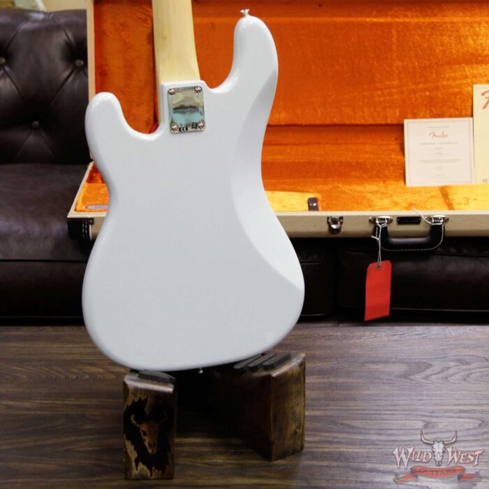 Fender USA American Vintage `63 Precision Bass P Bass Rosewood Fretboard Sonic Blue - Image 12