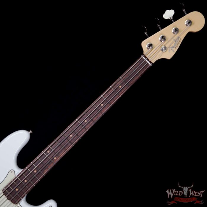 Fender USA American Vintage `63 Precision Bass P Bass Rosewood Fretboard Sonic Blue - Image 6