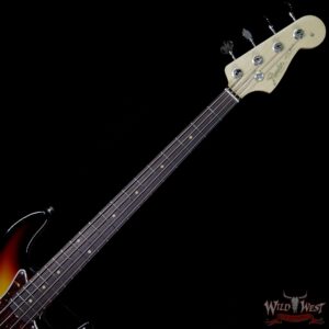 Fender USA American Vintage ‘64 1964 Jazz Bass Rosewood Fretboard 3 Tone Sunburst - Image 8