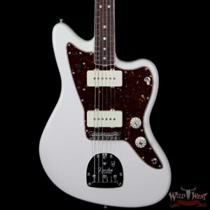 Fender USA American Vinatge `65 Jazzmaster Rosewood Fretboard Olympic White - Image 3