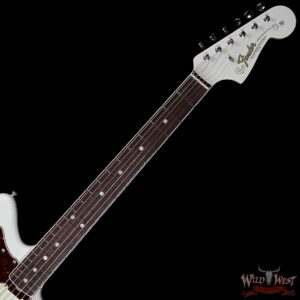Fender USA American Vinatge `65 Jazzmaster Rosewood Fretboard Olympic White - Image 6