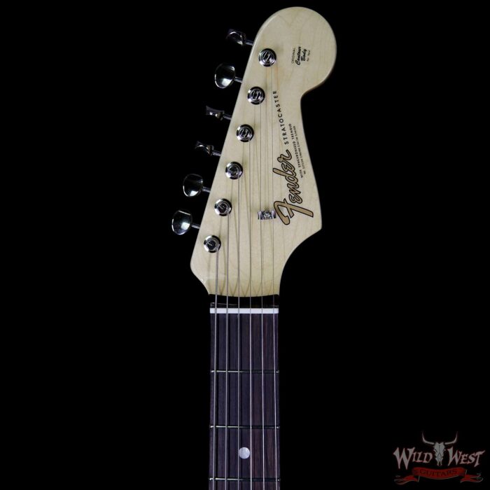 Fender USA American Vintage `65 Stratocaster Rosewood Fretboard 3 Tone Sunburst - Image 5
