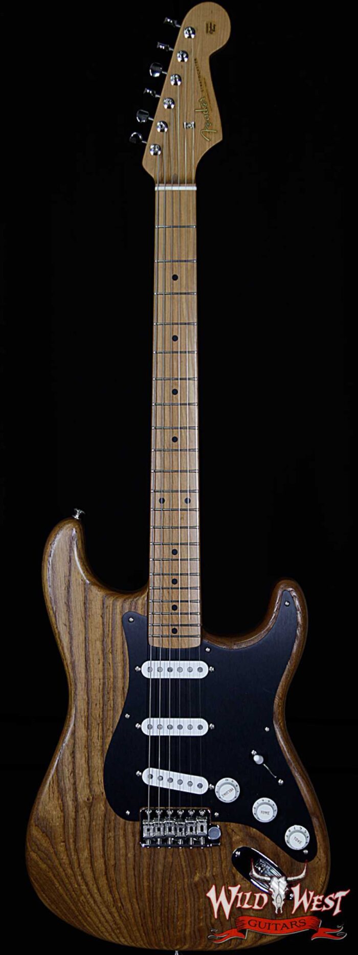 Fender USA FSR American Vintage Limited Edition ‘56 1956 Stratocaster Roasted Natural V1741673 - Image 1