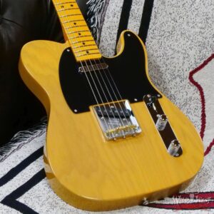 Fender American Vintage II 1951 Telecaster Ash Body 1-Piece Maple Neck Butterscotch Blonde - Image 6