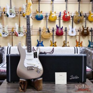 Fender American Vintage II 1965 Stratocaster Rosewood Fingerboard Gloss Nitro Shoreline Gold 7.65 LBS - Image 6