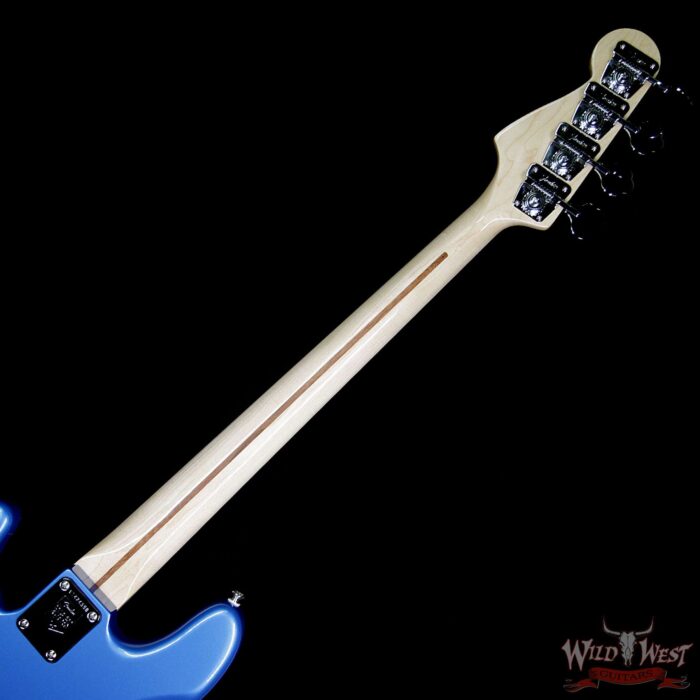 2014 Fender American Design Experience Precision Bass Maple Neck Block Inlay Lake Placid Blue - Image 13