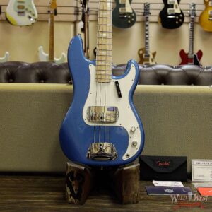 2014 Fender American Design Experience Precision Bass Maple Neck Block Inlay Lake Placid Blue - Image 11