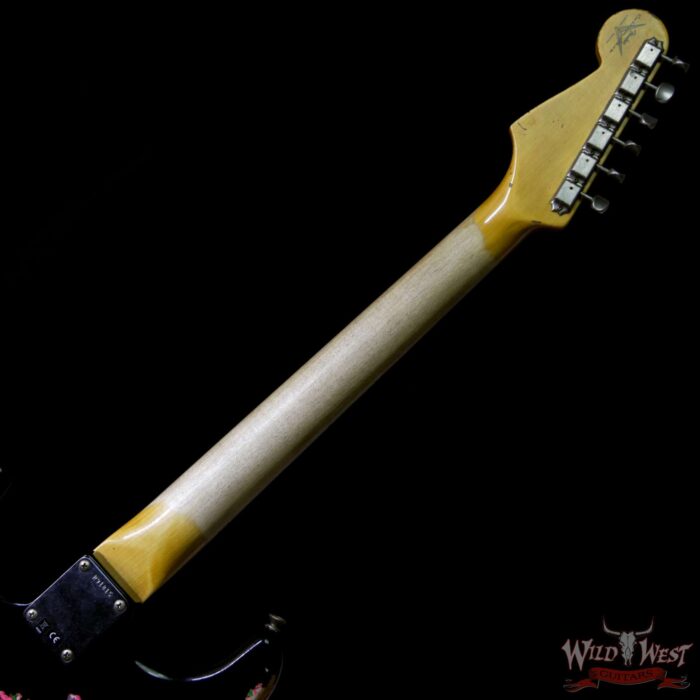 Fender Custom Shop Black Lightning 2.0 Stratocaster Heavy Relic HSS 22 Frets Maple Neck Pink Paisley - Image 6