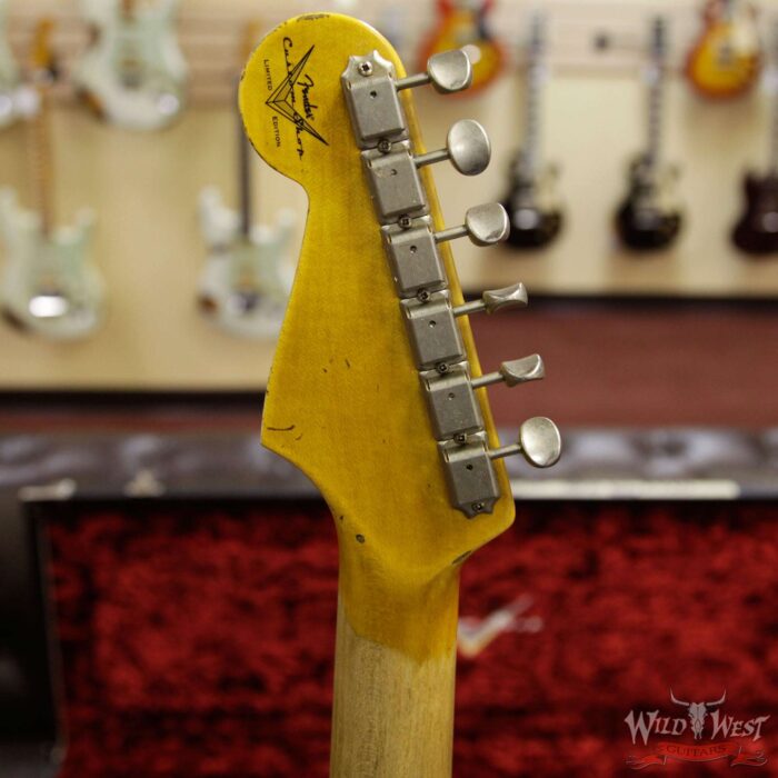 Fender Custom Shop Black Lightning 2.0 Stratocaster Heavy Relic HSS 22 Frets Maple Neck Pink Paisley - Image 11