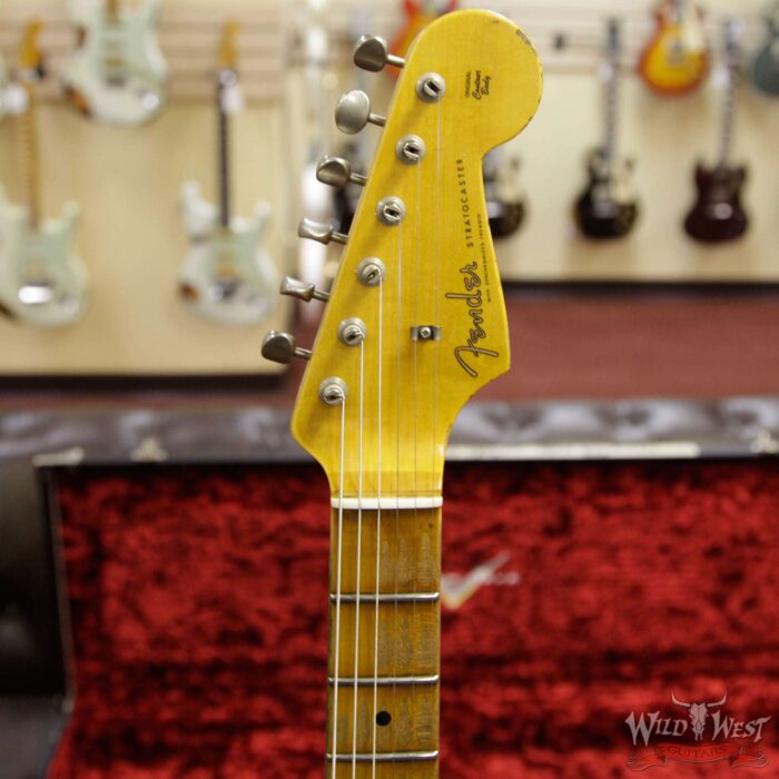 Fender Custom Shop Black Lightning 2.0 Stratocaster Heavy Relic HSS 22 Frets Maple Neck Pink Paisley - Image 8