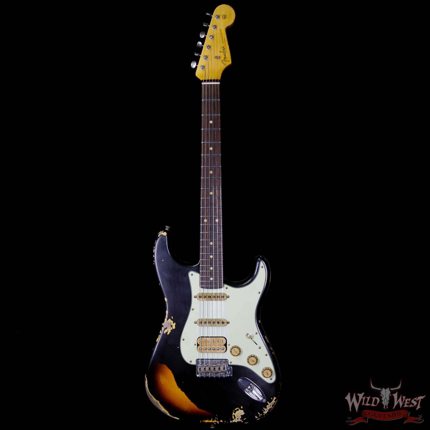 Fender Custom Shop Black Lightning 2.0 Stratocaster Heavy
