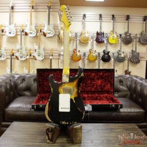 Fender Custom Shop Black Lightning 2.0 Stratocaster Heavy Relic HSS 22 Frets Rosewood Board 3 Tone Sunburst - Image 14