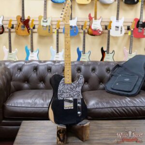 Fender Brad Paisley Esquire Road Worn Black Sparkle 5 LBS 11 OZ - Image 4