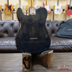 Fender Brad Paisley Esquire Road Worn Black Sparkle 5 LBS 15 OZ - Image 7