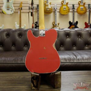Fender Custom Shop 1958 Telecaster Custom Relic HH EVH Pickups Fiesta Red - Image 15
