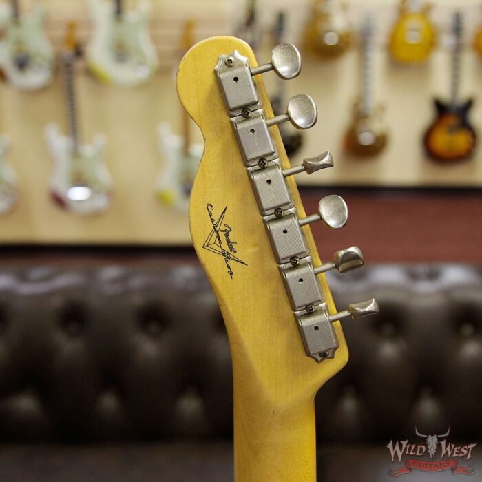 Fender Custom Shop 1958 Telecaster Custom Relic HH EVH Pickups Fiesta Red - Image 13